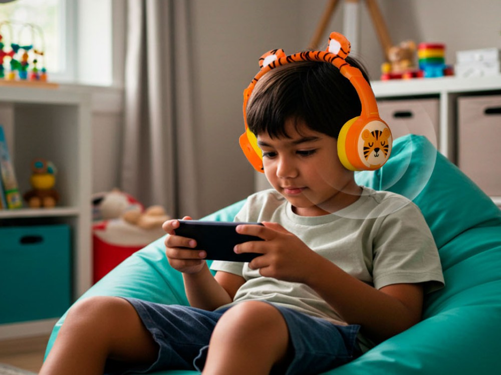 Audífonos para niños con volumen seguro: diversión, comodidad y protección auditiva